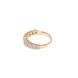 1ct Half Eternity Ring