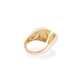 Hexagon Signet Ring [Malachite] - PRMAL