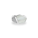 Hexagon Signet Ring [Mother of Pearl] - PRMAL