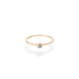 0.1ct Bezel Diamond Ring - PRMAL