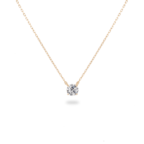 0.3ct Solitaire Diamond Necklace - PRMAL