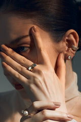 Facet 1ct Round Ring [Bridal Edition] - PRMAL