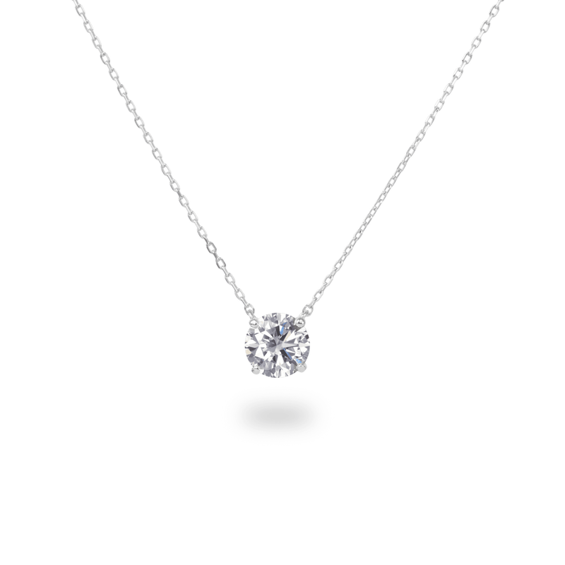 Half carat 2025 diamond pendant