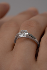 Facet 1ct Radiant Ring [Bridal Edition] - PRMAL