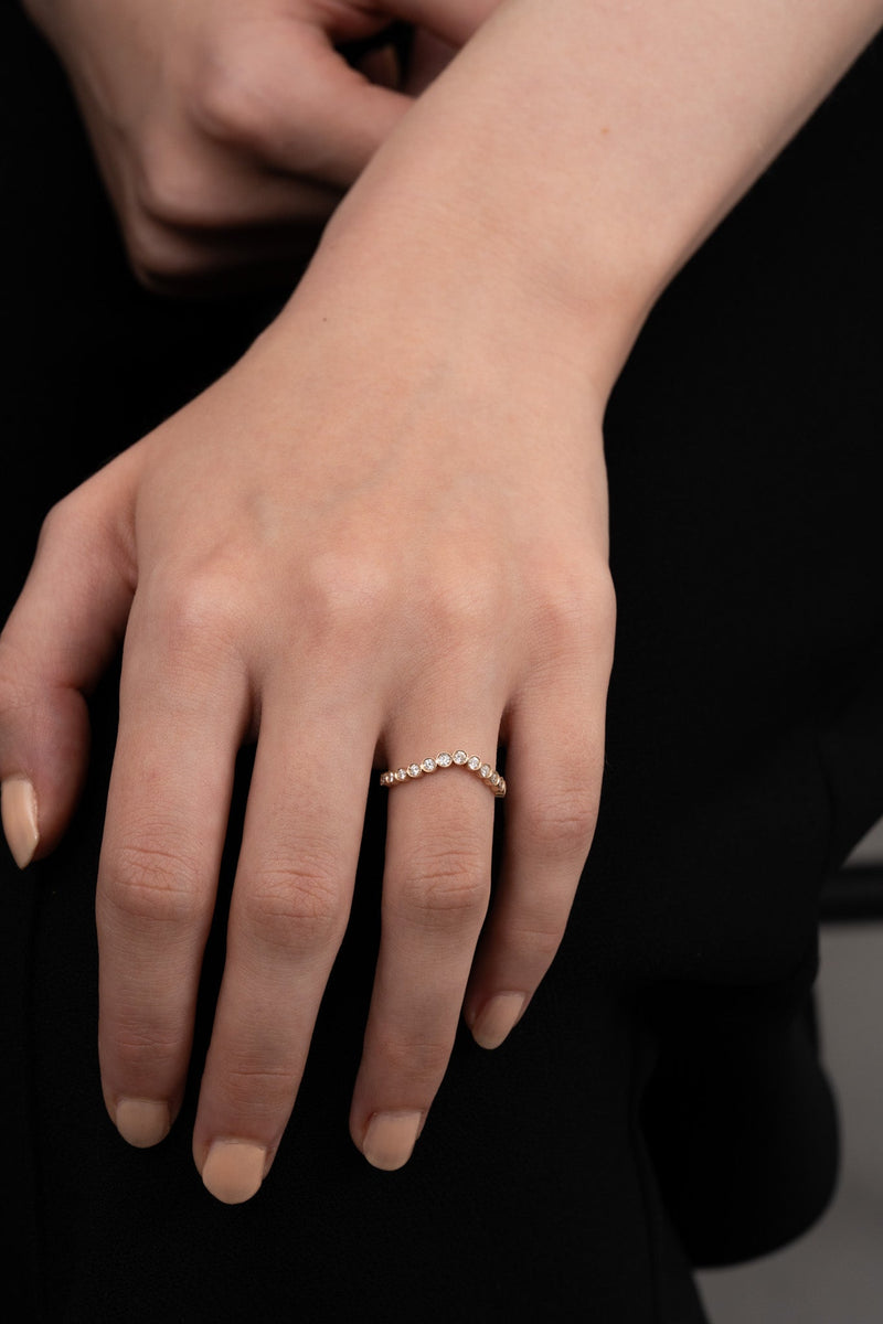 Bubble Wave Ring [Bridal Edition] - PRMAL