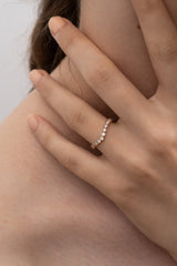 Bubble Wave Ring [Bridal Edition] - PRMAL