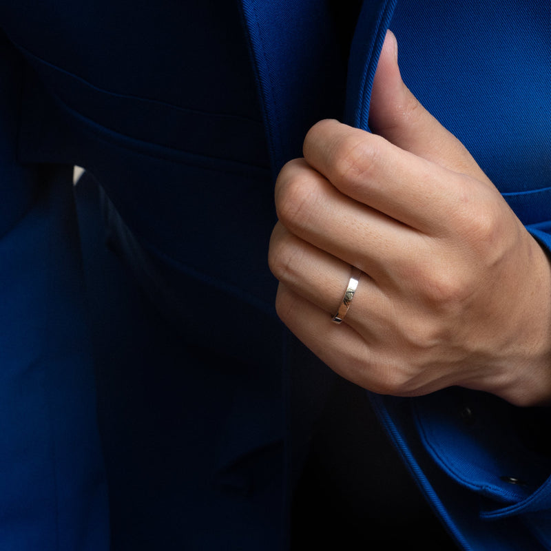 Finey Bold Flat Ring - PRMAL