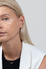 Mixture Bar Ear Cuff [Onyx] - PRMAL