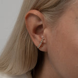 Diamond Bar Ear Cuff