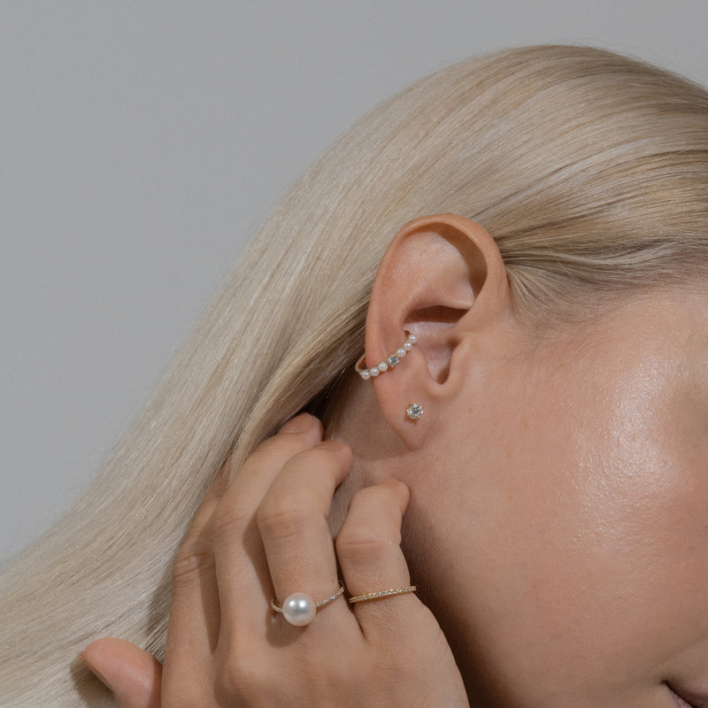 Pearl Oval Ring - PRMAL