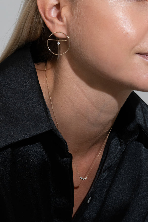 Quartet Diamond Necklace - PRMAL