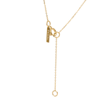 Bezel Station Necklace - PRMAL