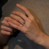 Saura Bezel Pave Ring - PRMAL