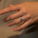 Saura Bezel Pave Ring - PRMAL