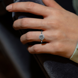 Faria Halo Bold Plain Ring - PRMAL