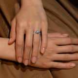 Rineia Solitaire Bold Flat Ring - PRMAL