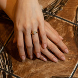 Tira Halo Bold Flat Ring - PRMAL