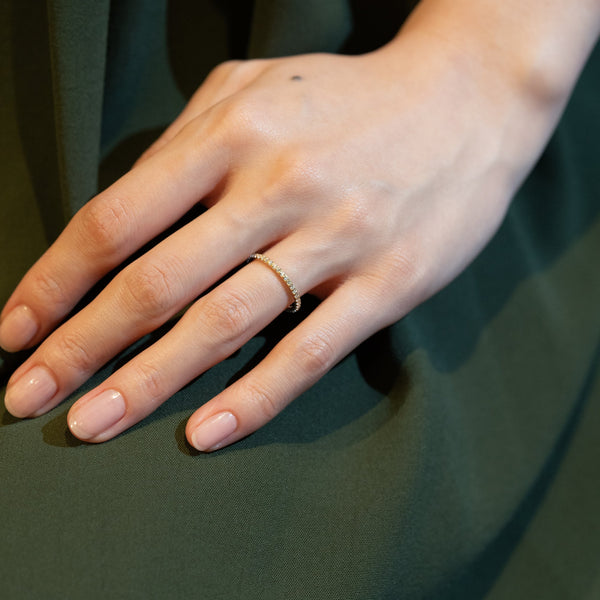 Hamnoy Full Pave Ring - PRMAL