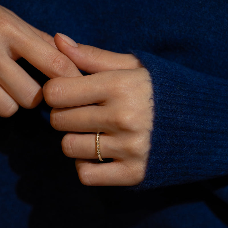 Maia Bold Full Pave Ring - PRMAL