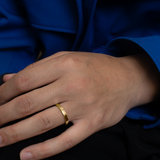 Finey Bold Flat Ring - PRMAL