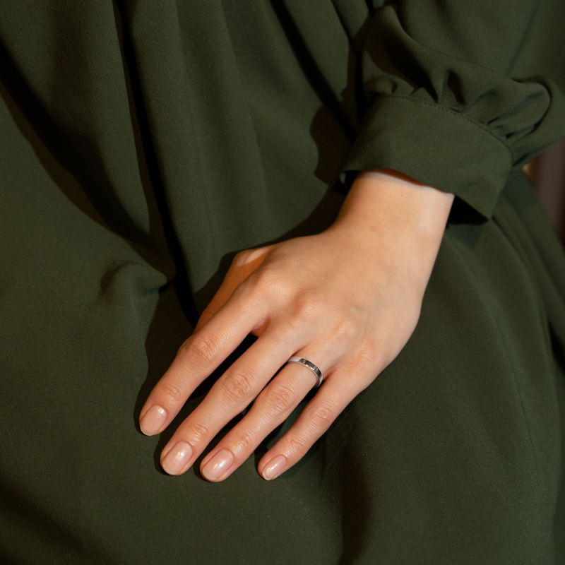 Finey Bold Flat Ring - PRMAL