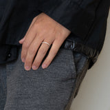 Fira Pave Flat Ring - PRMAL