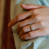 Mulah Bold Pave Flat Ring - PRMAL