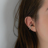 Ball Ear Cuff [Onyx] - PRMAL