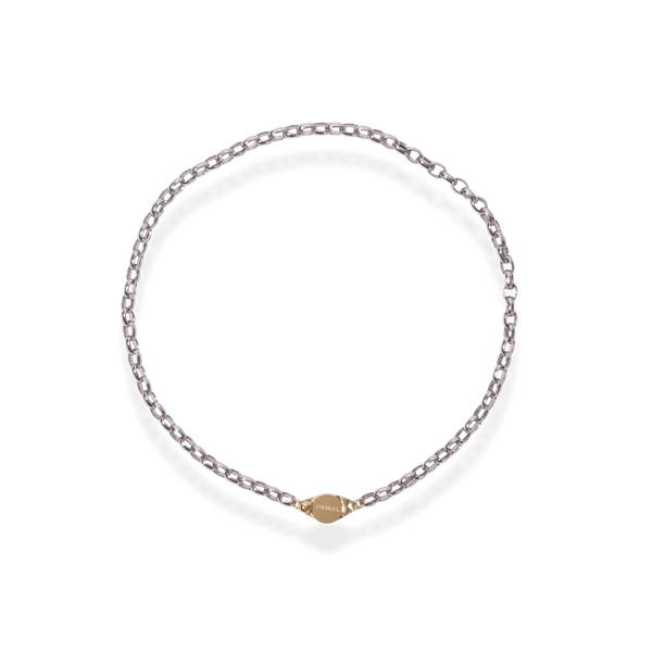 Button 2025 bracelet silver