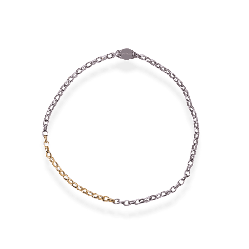 Bi-Color Link Bracelet - PRMAL