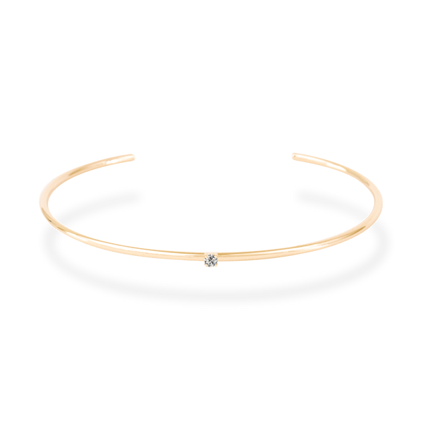 Diamond Basic Bangle - PRMAL