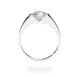 Facet 1ct Round Ring [Bridal Edition] - PRMAL