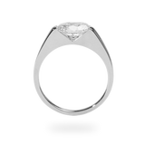 Facet 1ct Oval Ring [Bridal Edition] - PRMAL
