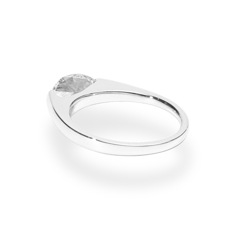 Facet 1ct Pear Ring [Bridal Edition] - PRMAL