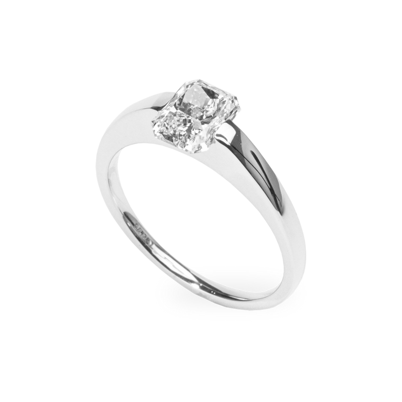 Facet 1ct Radiant Ring [Bridal Edition]