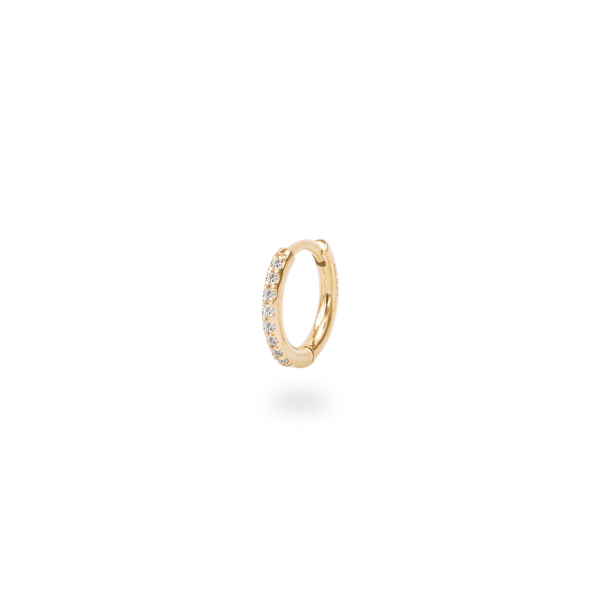 Run◆ローマングラスフープイヤリング フープイヤリング（プレーン）[Hoopearrings-Plain]｜ピアス