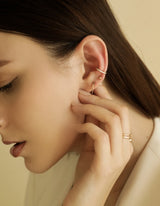 Mini Pave Ear Cuff - PRMAL