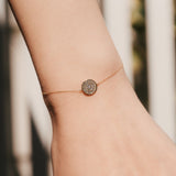 Pave Disk Bracelet - PRMAL