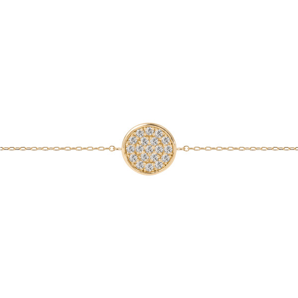 Pave Disk Bracelet - PRMAL