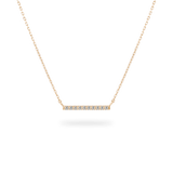 Pave Line Necklace - PRMAL