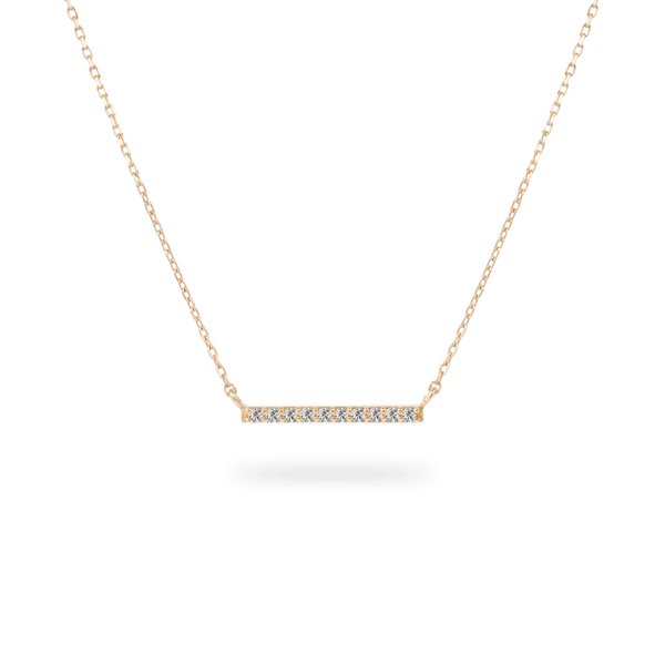 Pave Line Necklace - PRMAL