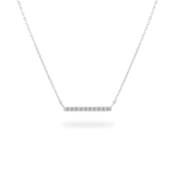 Pave Line Necklace - PRMAL