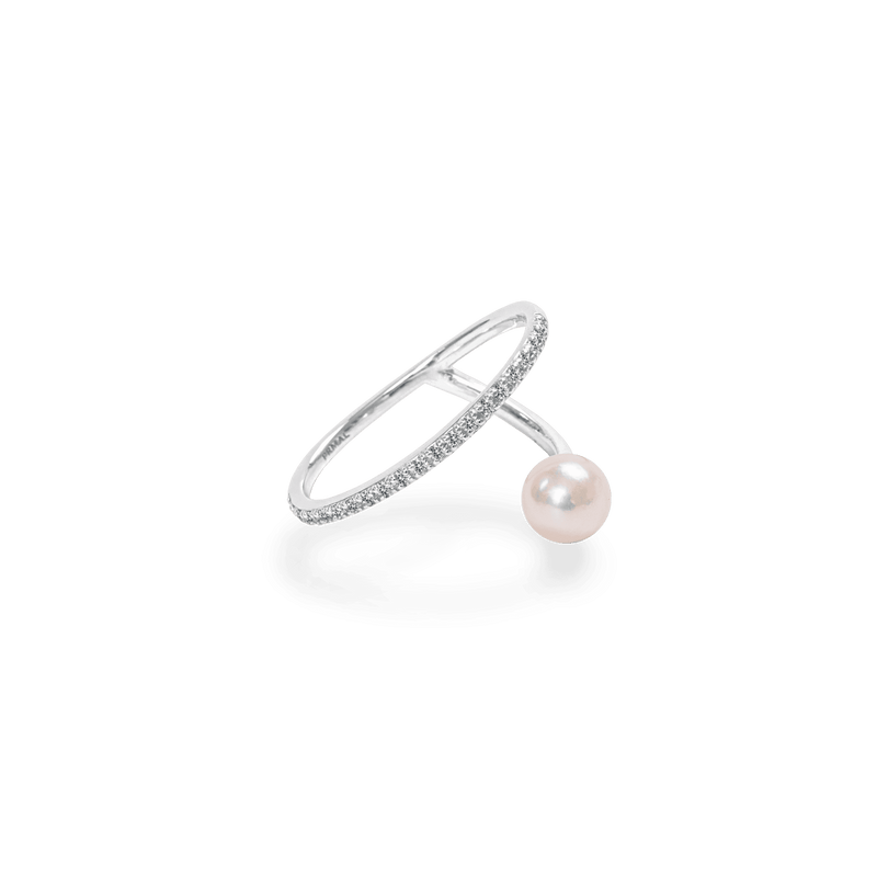 Peek Diamond Ring [Pearl] - PRMAL