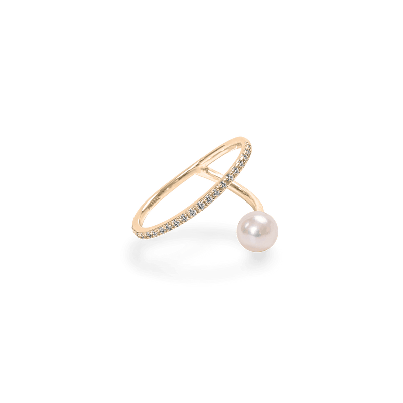 Peek Diamond Ring [Pearl] - PRMAL