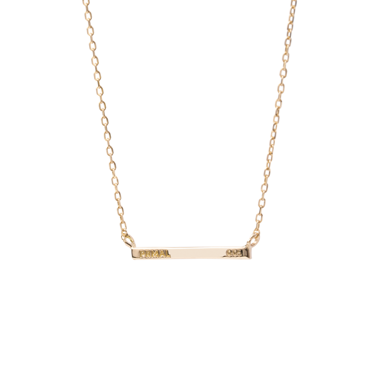 Pave Line Necklace - PRMAL